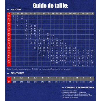6A0001 tailles
