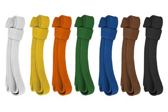 Ceintures Judo