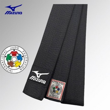 Ceinture Mizuno OBI noire IJF